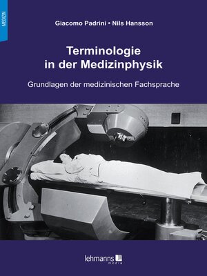 cover image of Terminologie in der Medizinphysik